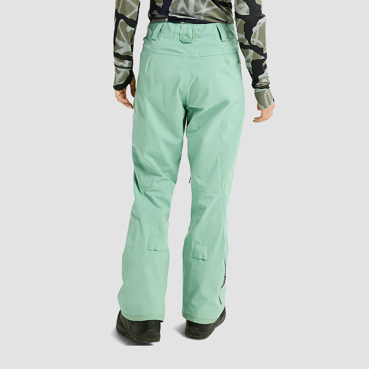Burton Reserve 2L Stretch Slim Snow Pants Soft Sage - Womens
