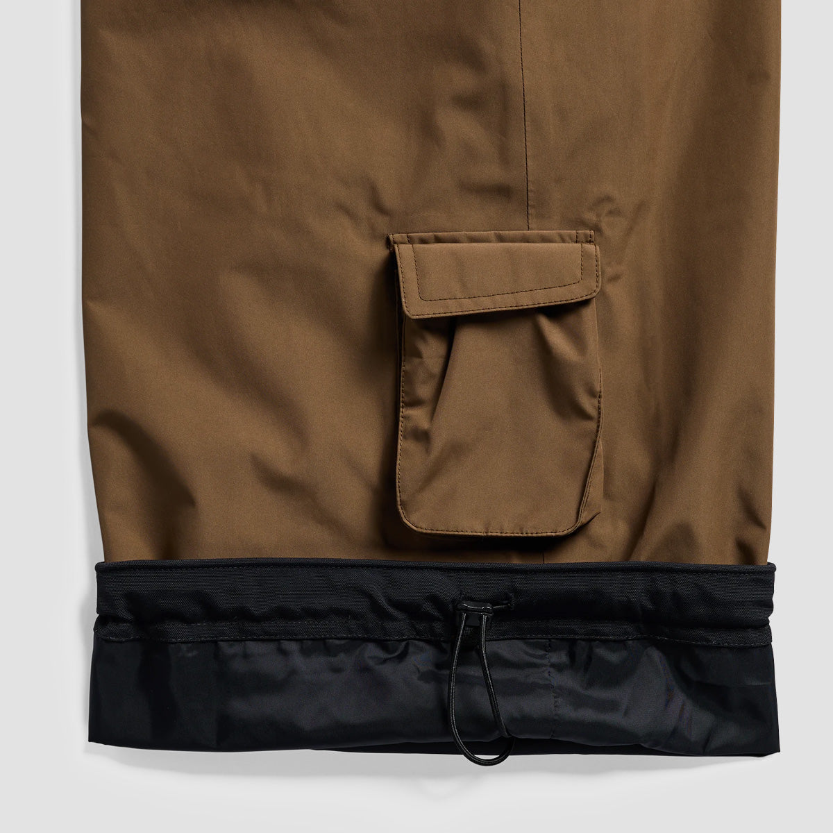 Burton X Zeb Powell 2L Baggy Cargo 20K Snow Pants Earth Ship Brown