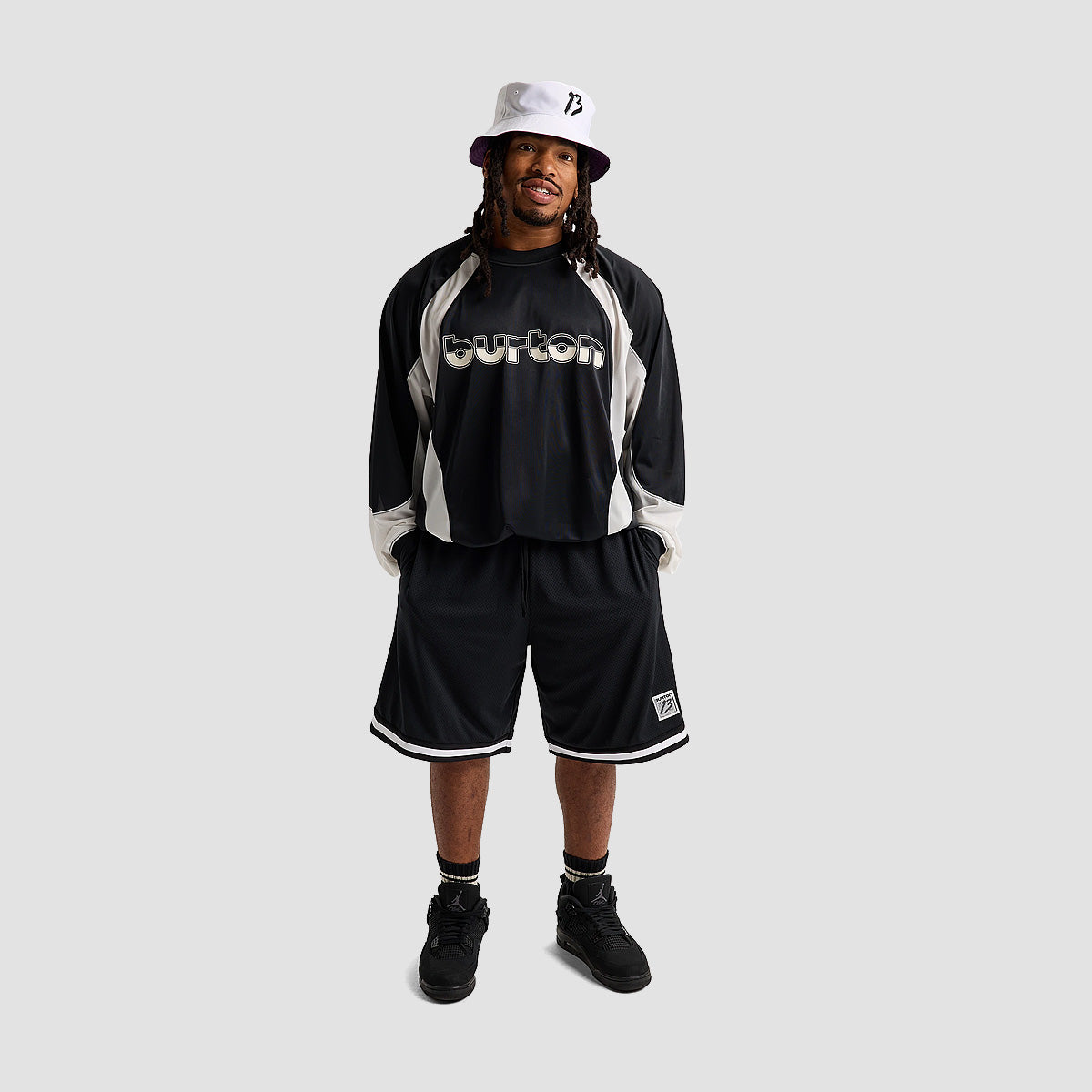 Burton X Zeb Powell Jersey Shorts True Black