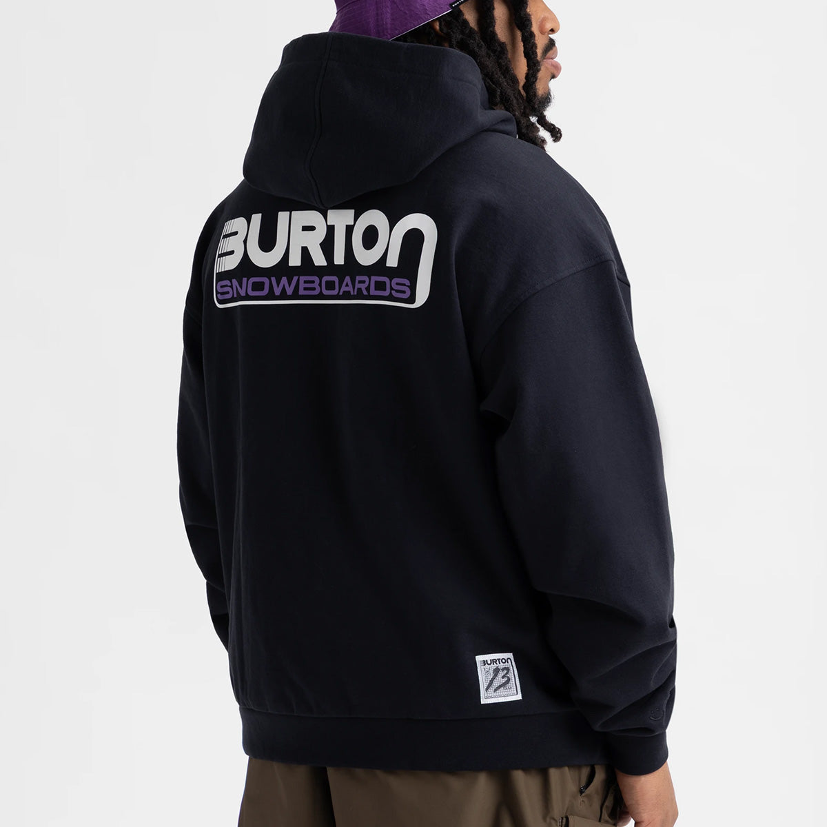 Burton X Zeb Powell Standard Pullover Hoodie True Black