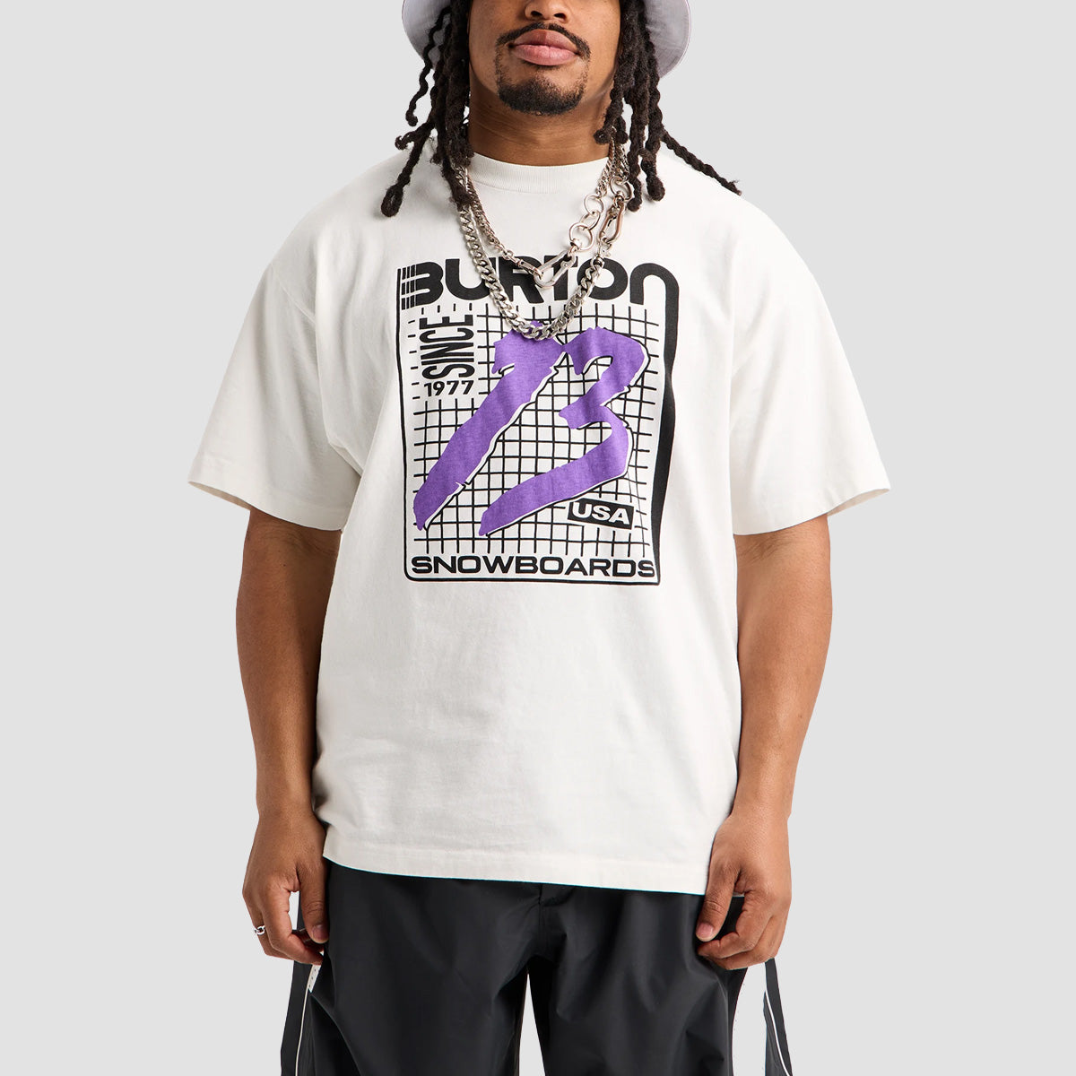 Burton X Zeb Powell Standard T-Shirt Stout White