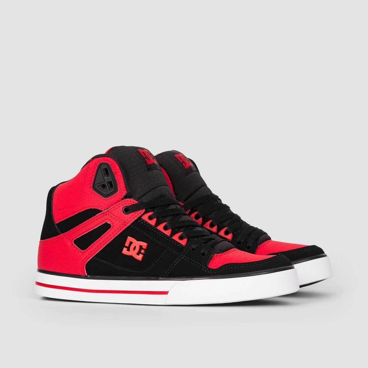 DC Pure HT WC Shoes - Fiery Red/White/Black