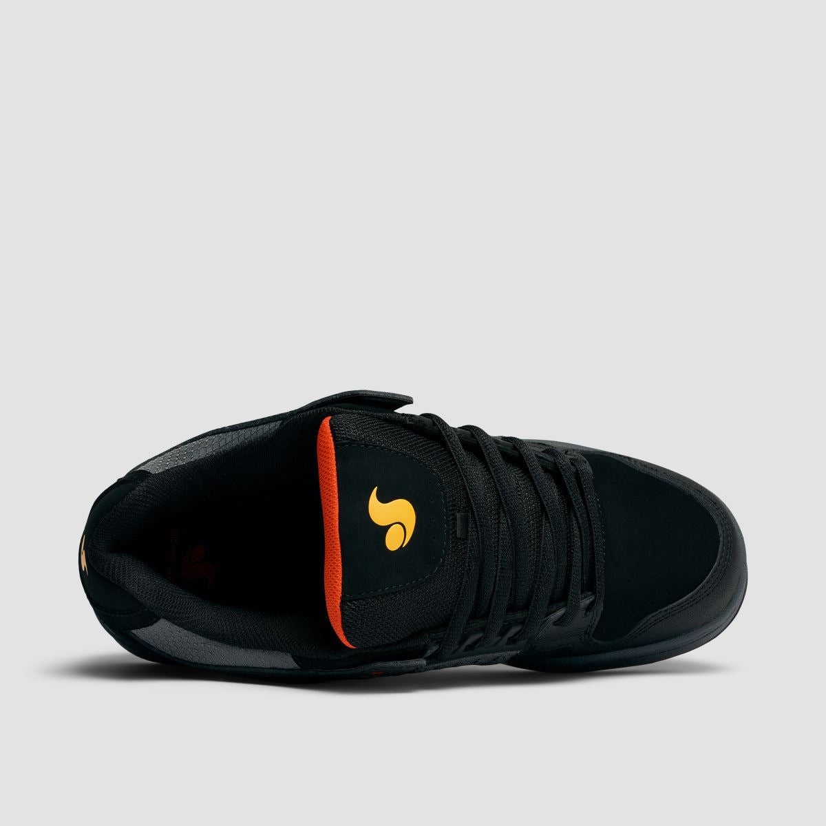 DVS Celsius Shoes - Black/Fiery Red/Yellow Nubuck