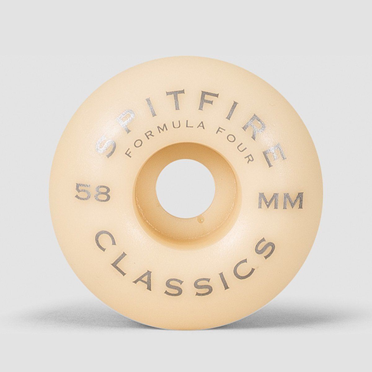 Spitfire Formula Four Classic 99DU Skateboard Wheels Natural/Purple 58mm