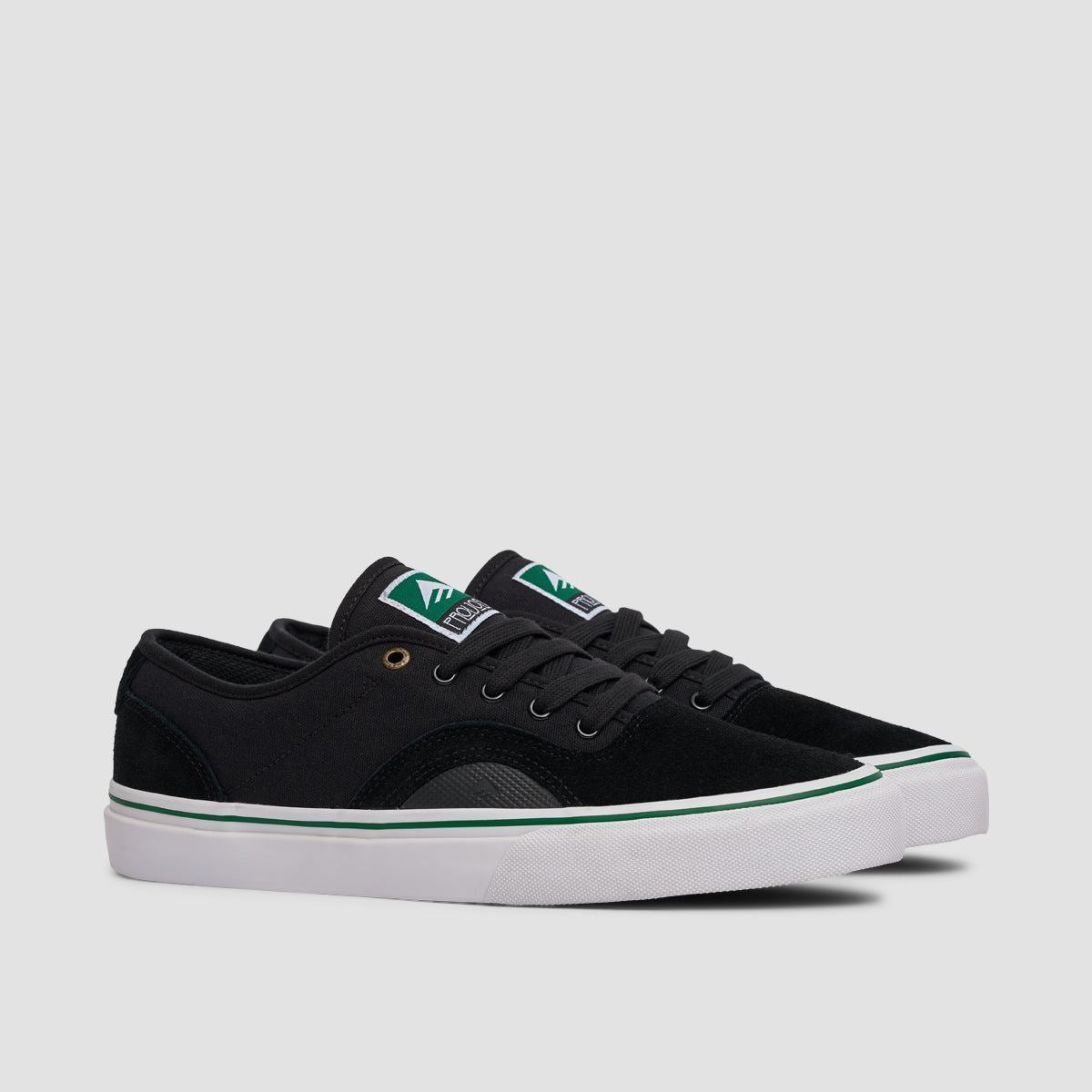 Emerica Provost G6 Shoes - Black/White/Gold