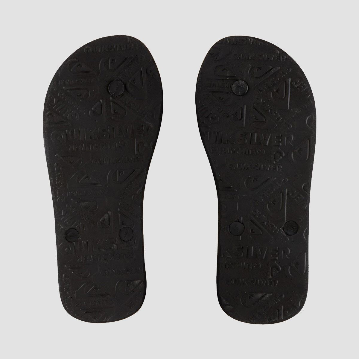 Quiksilver Molokai Acid Drop Flip-Flops Black 1 - Kids