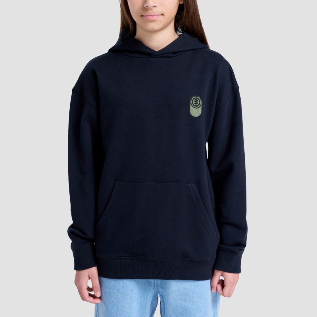 Element Ambition Pullover Hoodie Flint Black - Kids