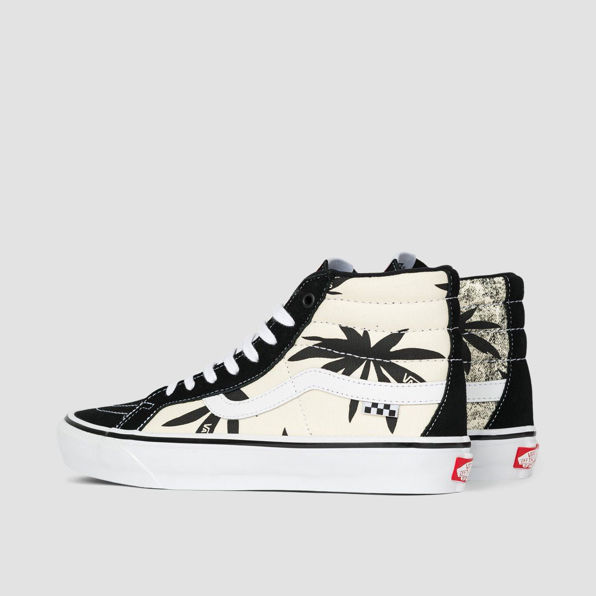Vans Skate Sk8-Hi Reissue Shoes - Grosso '88 Black/Palms