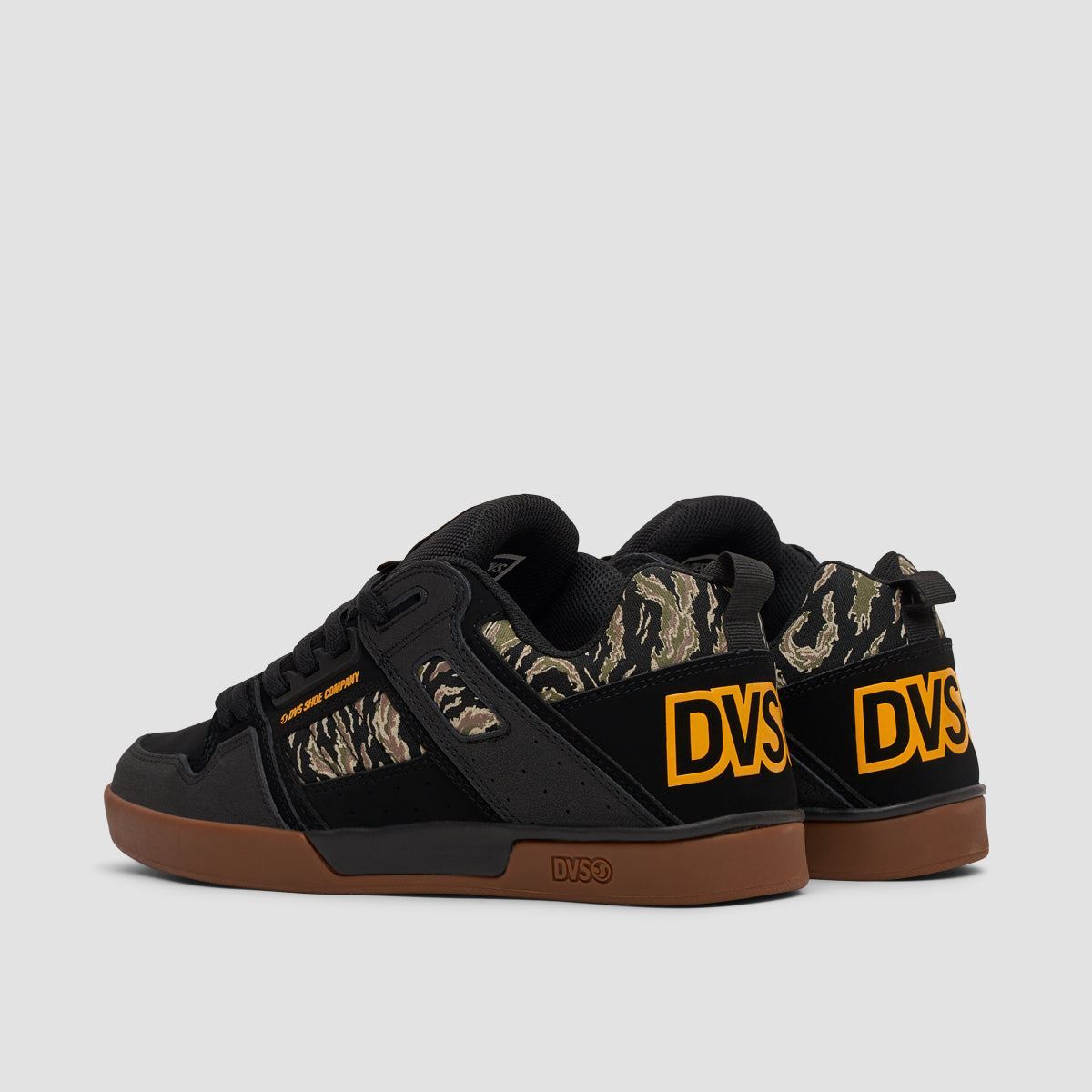 DVS Comanche 2.0+ Shoes - Black/Jungle/Camo Nubuck