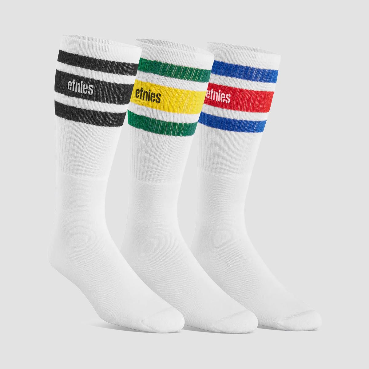 Etnies Tube Socks 3 Pack Assorted