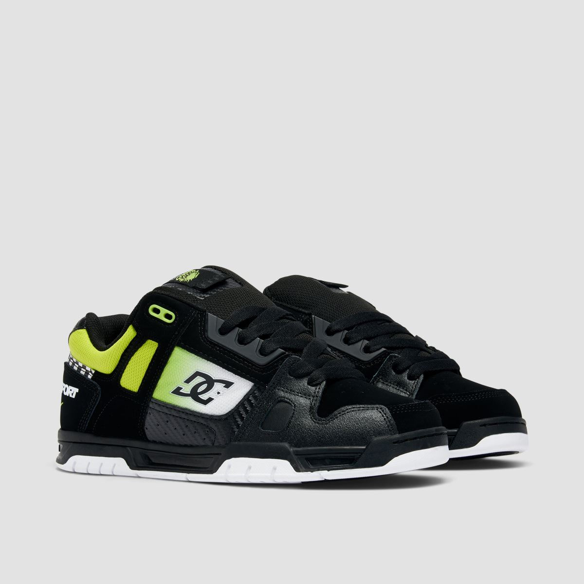 DC Stag SE Shoes - Black/Green/White