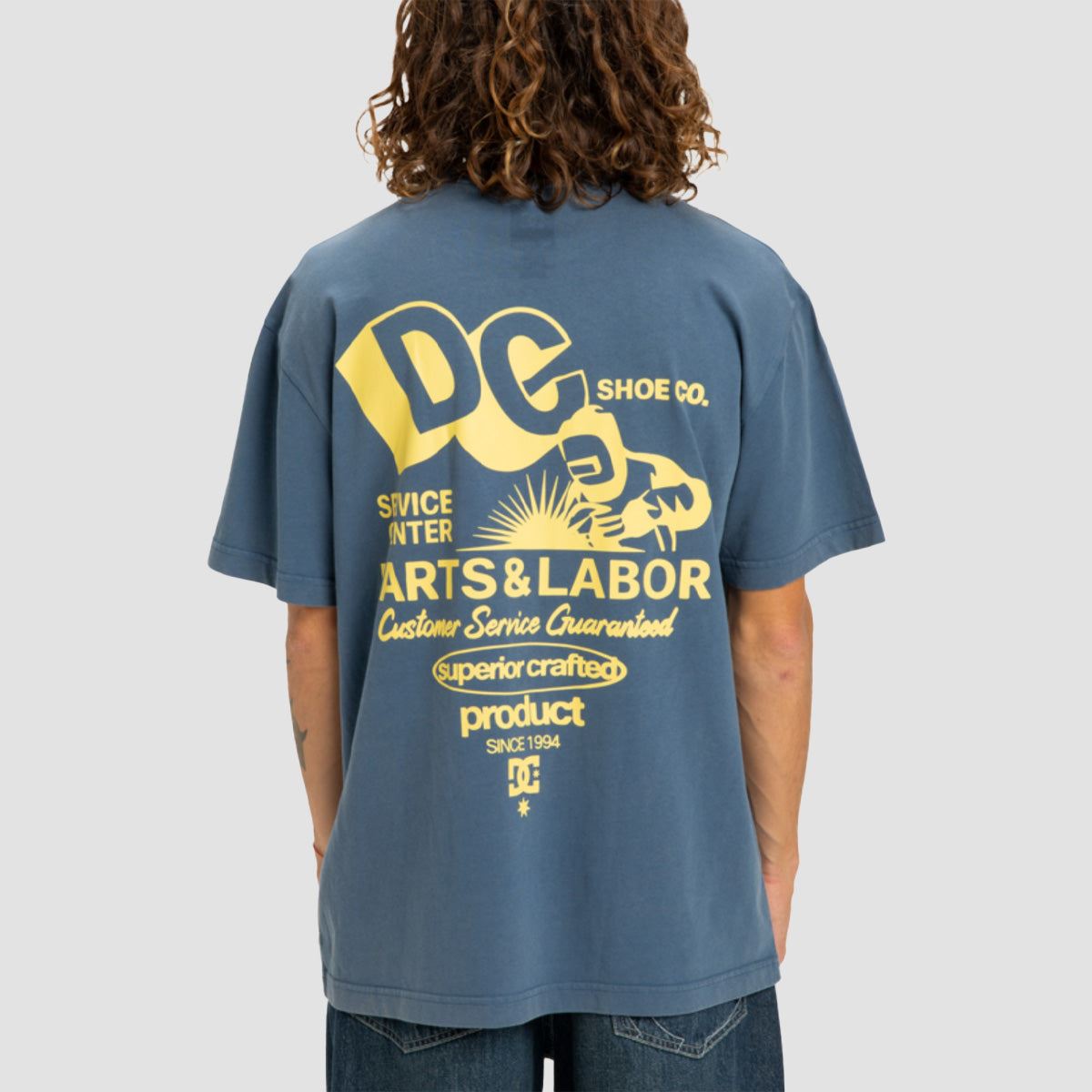 DC Parts Dep T-Shirt Dark Denim