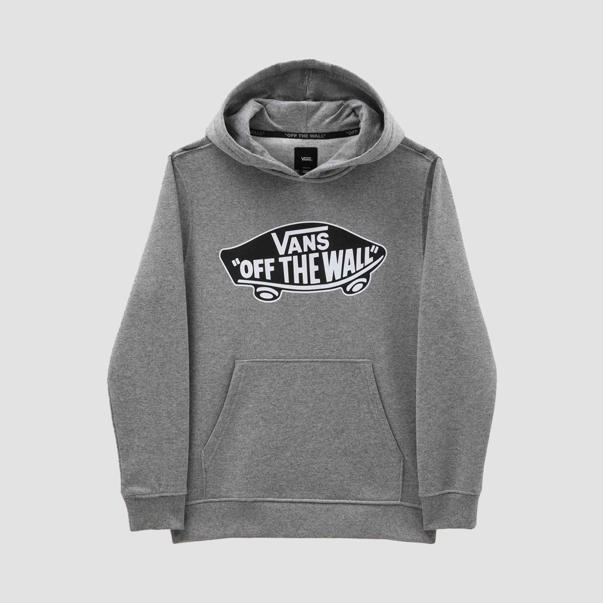 Vans OTW Pullover Hoodie Cement Heather/Black White - Kids