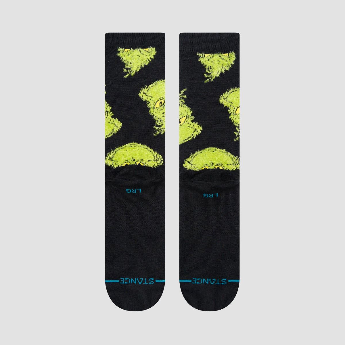 Stance The Grinch Mean One Socks Black