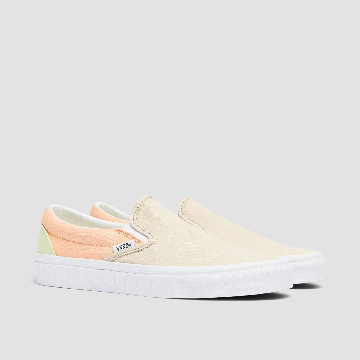 Vans Classic Slip-On Shoes - Multi/Oatmeal