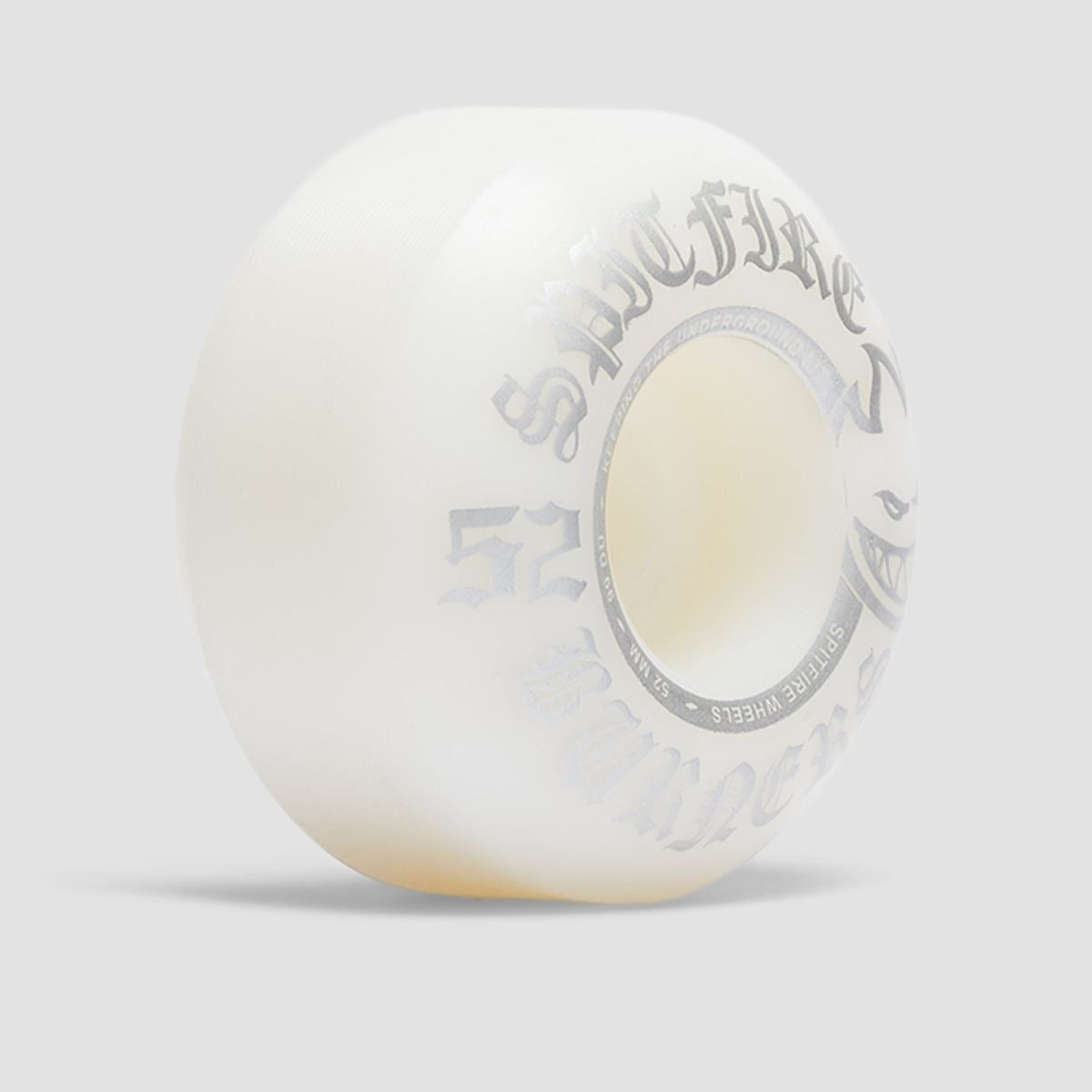 Spitfire Burners 99DU Skateboard Wheels White 52mm