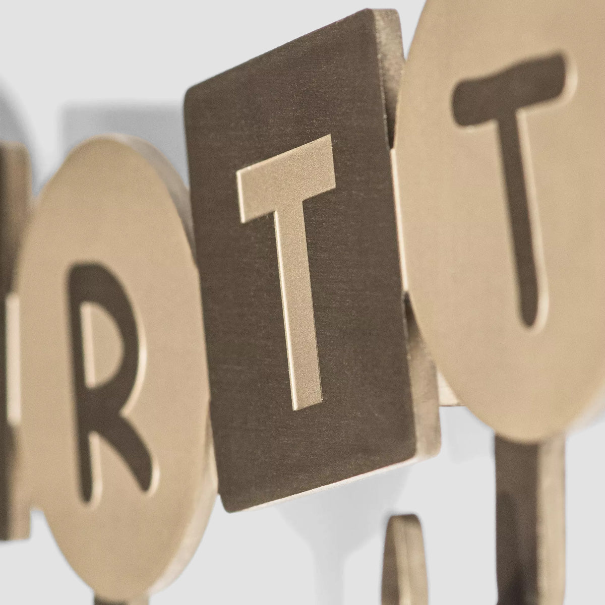 Carhartt WIP ABC Wall Coat Hanger Gold