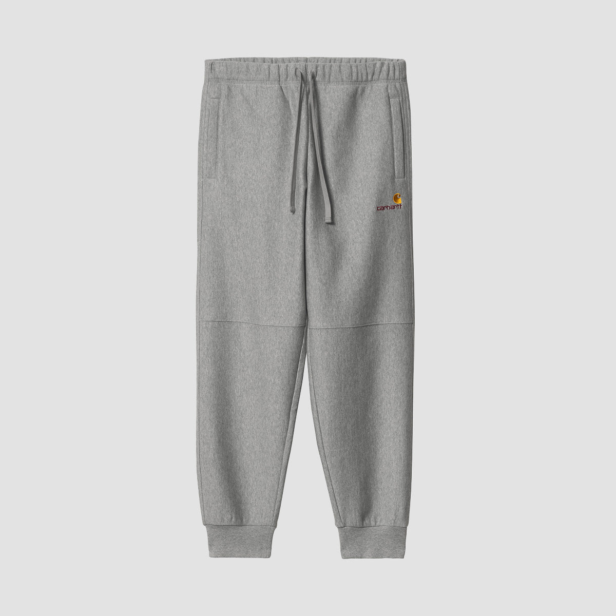 Carhartt WIP American Script Jogging Pants Grey Heather