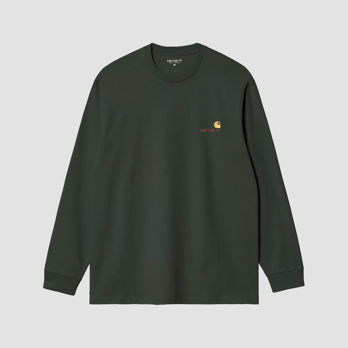 Carhartt WIP American Script Longsleeve T-Shirt Raven