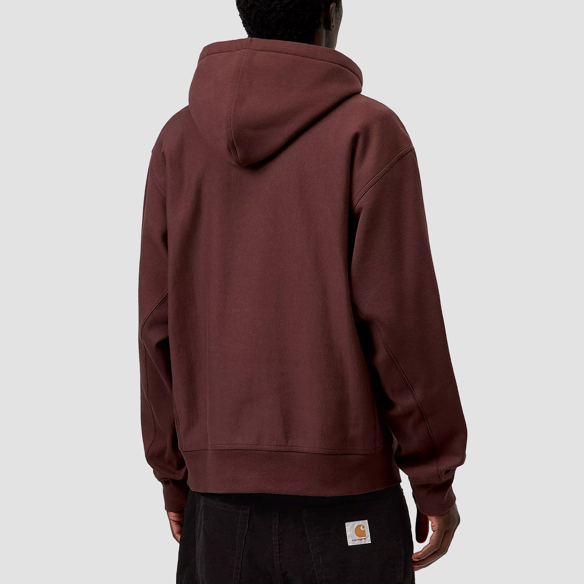 Carhartt WIP American Script Pullover Hoodie Amarone