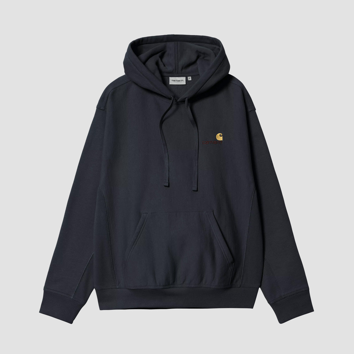 Carhartt WIP American Script Pullover Hoodie Deep Night