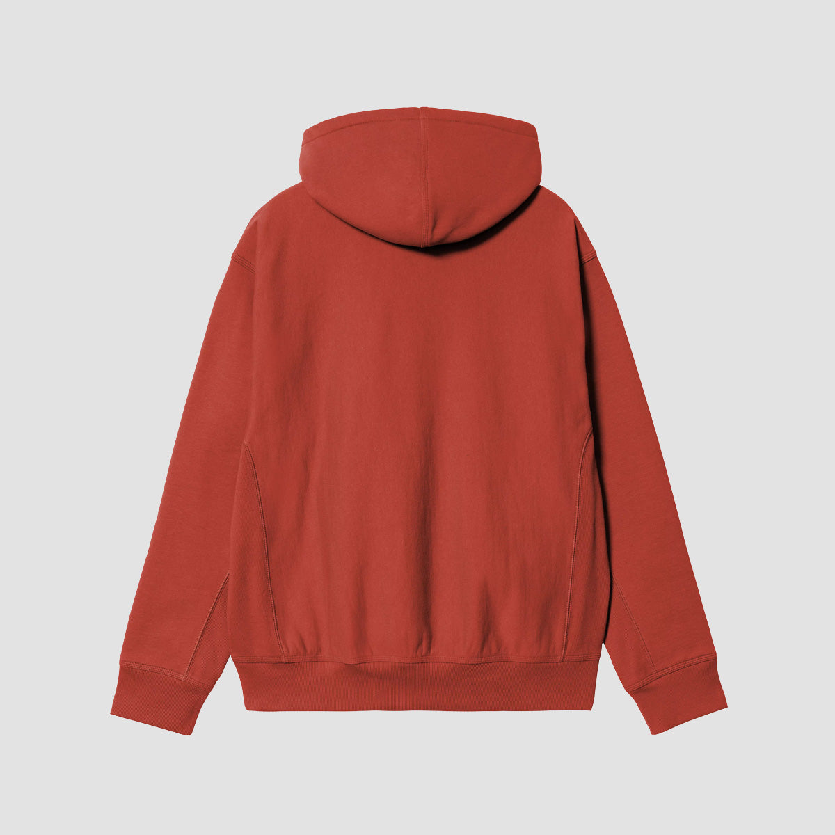 Carhartt WIP American Script Pullover Hoodie Oxide Red