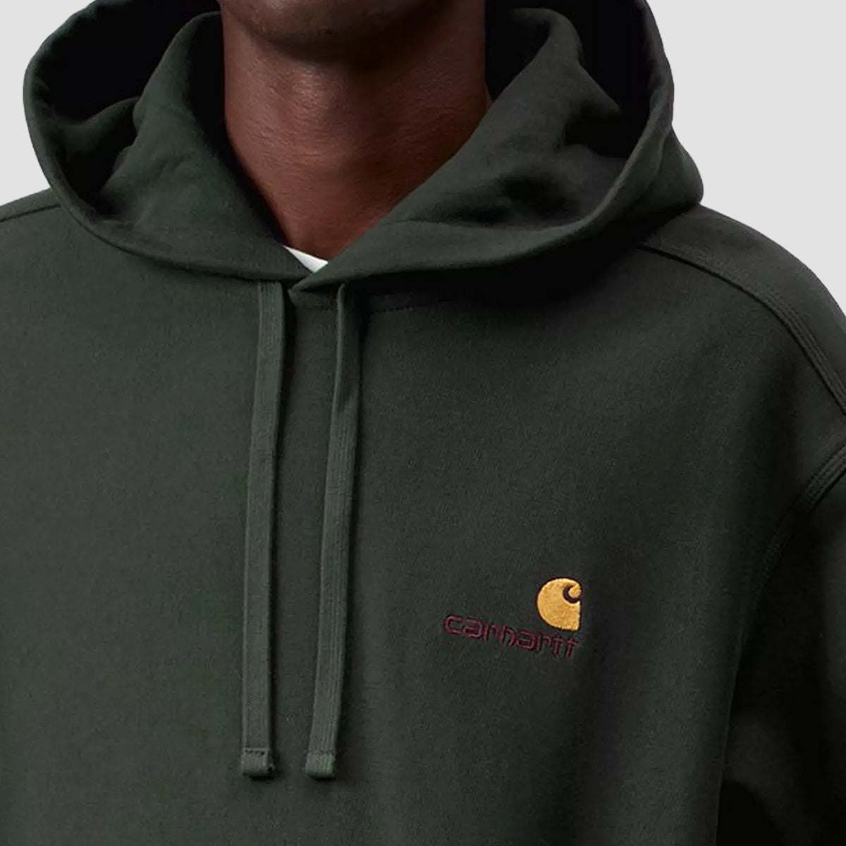 Carhartt WIP American Script Pullover Hoodie Raven