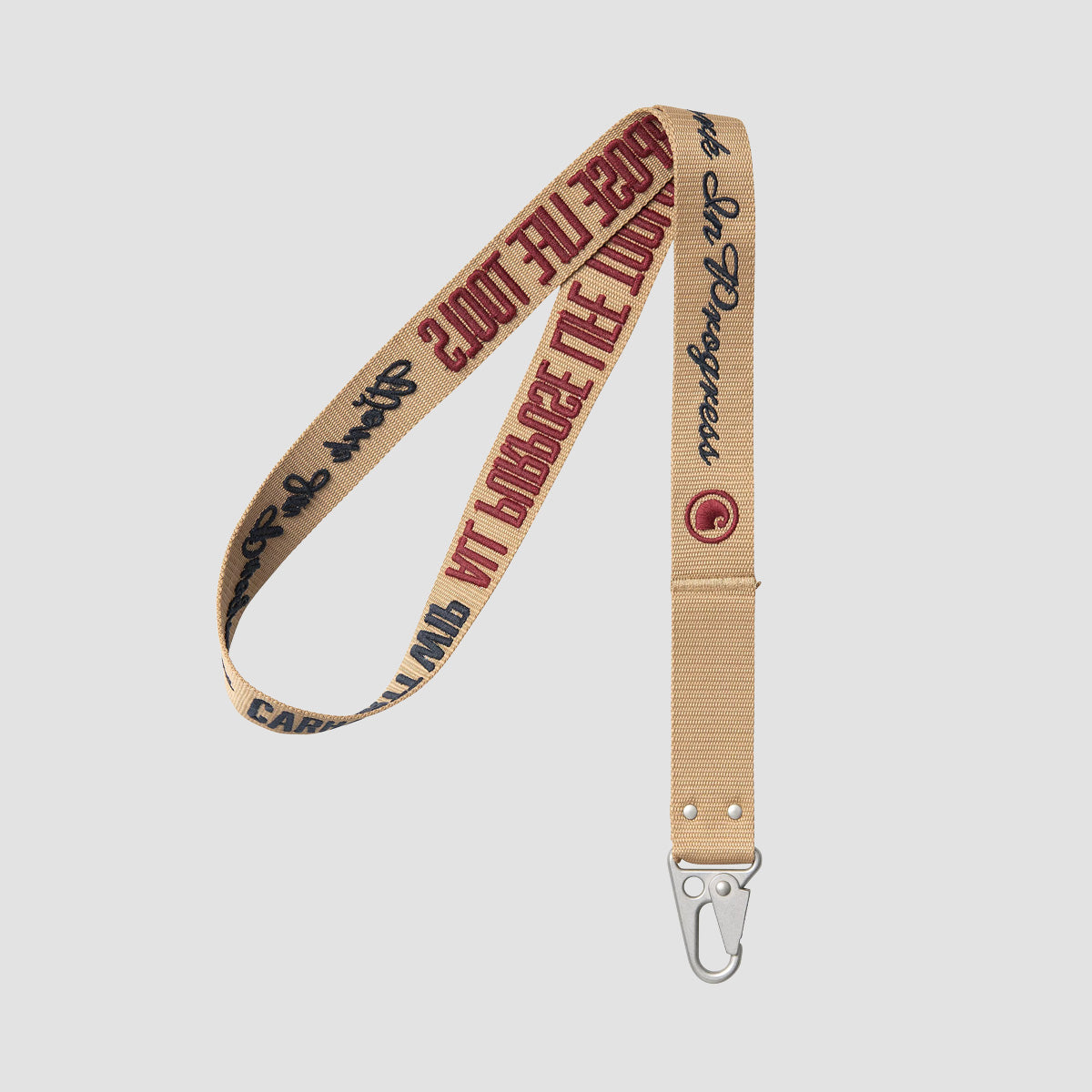 Carhartt WIP Arcan Keychain Dusty H Brown