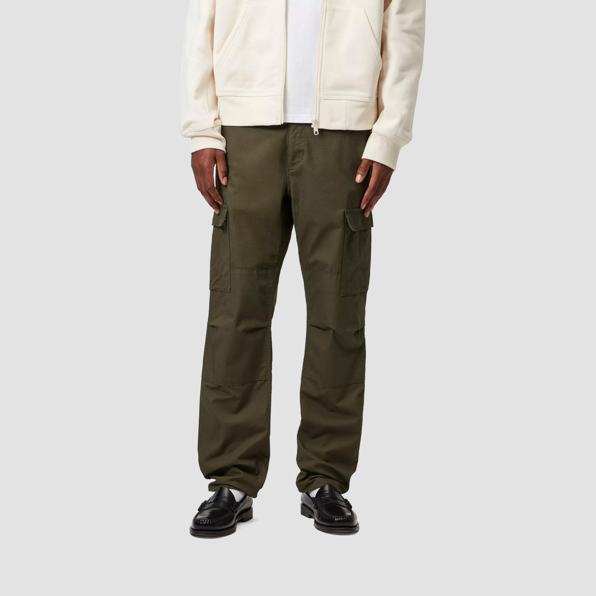 Carhartt WIP Aviation Pants Cypress Rinsed