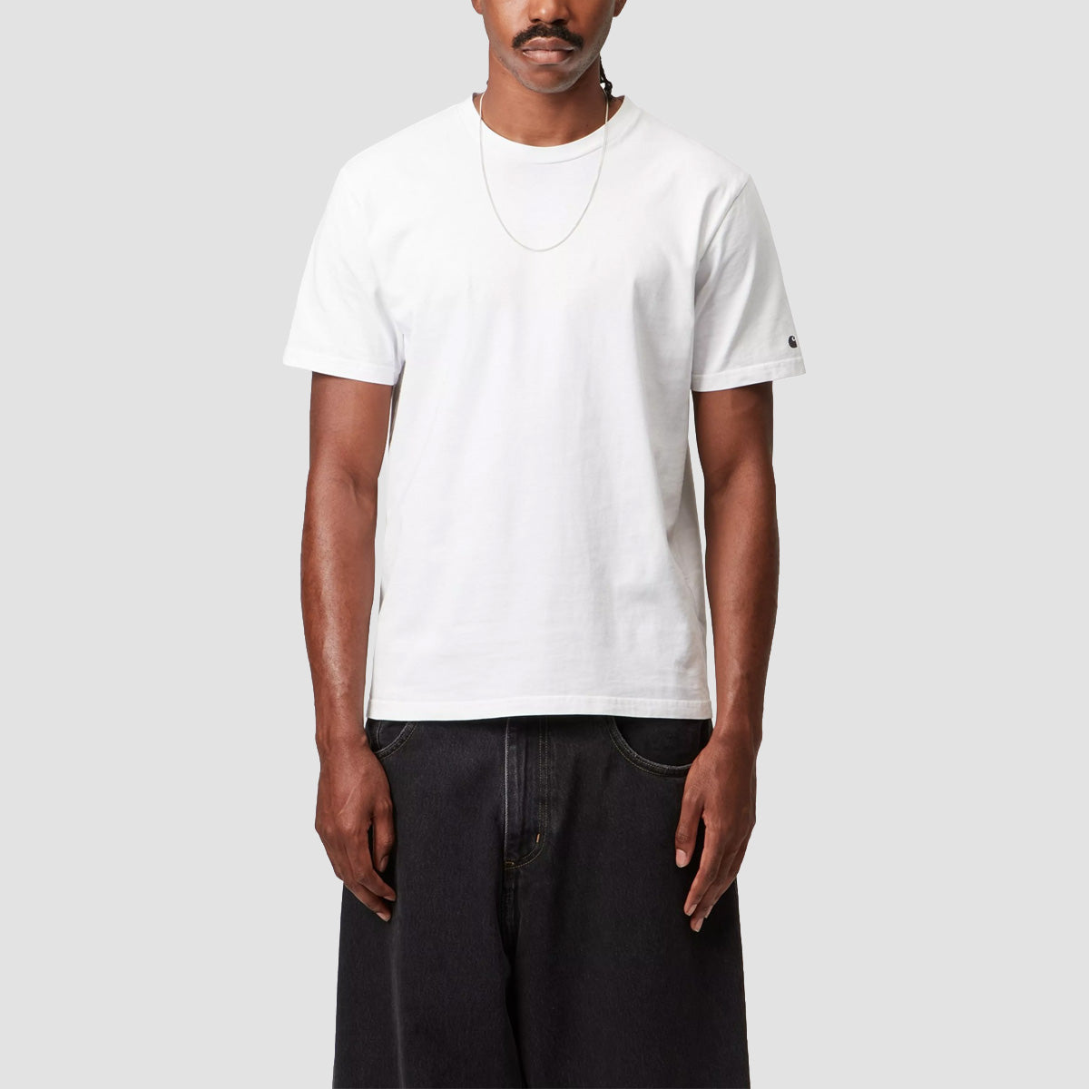 Carhartt WIP Base T-Shirt White/Black