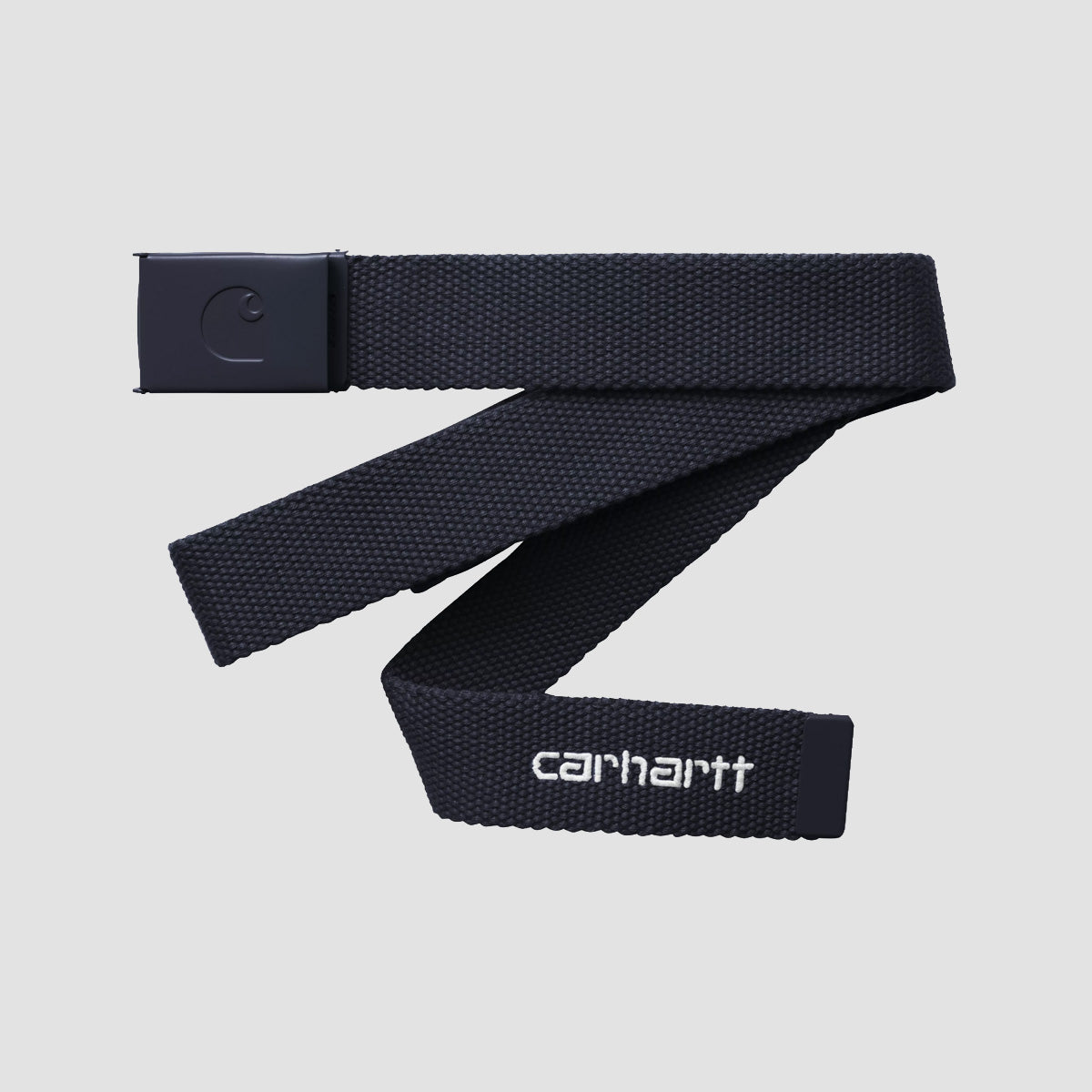 Carhartt WIP C-Logo Belt Tonal Dark Navy/White