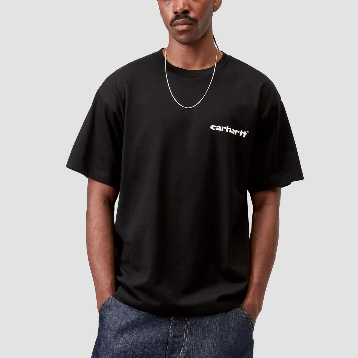 Carhartt WIP Caps T-Shirt Black