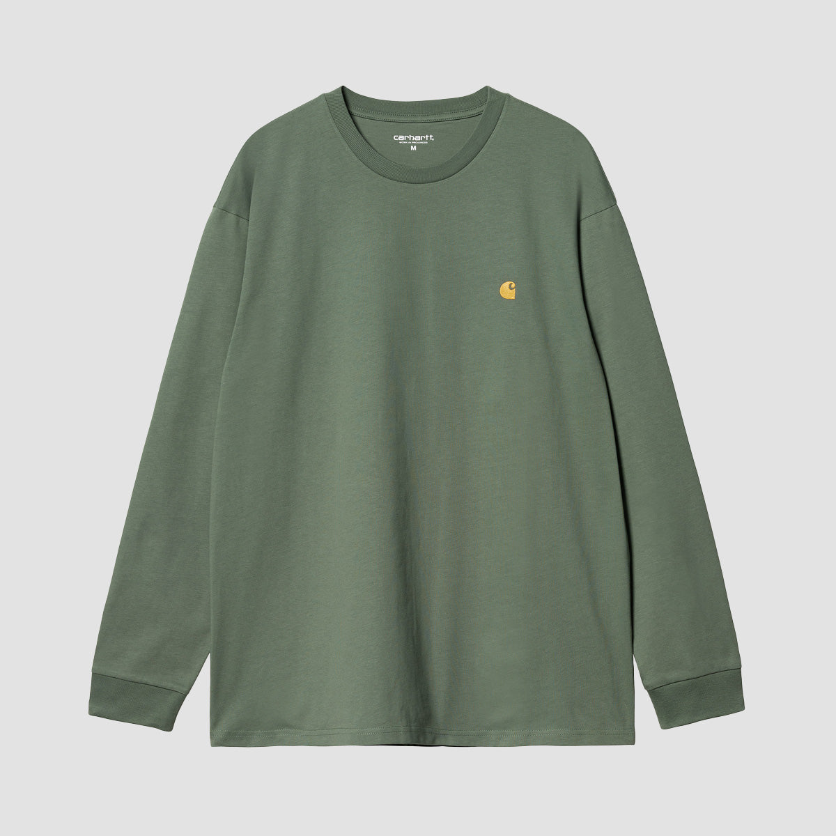 Carhartt WIP Chase Longsleeve T-Shirt Duck Green/Gold