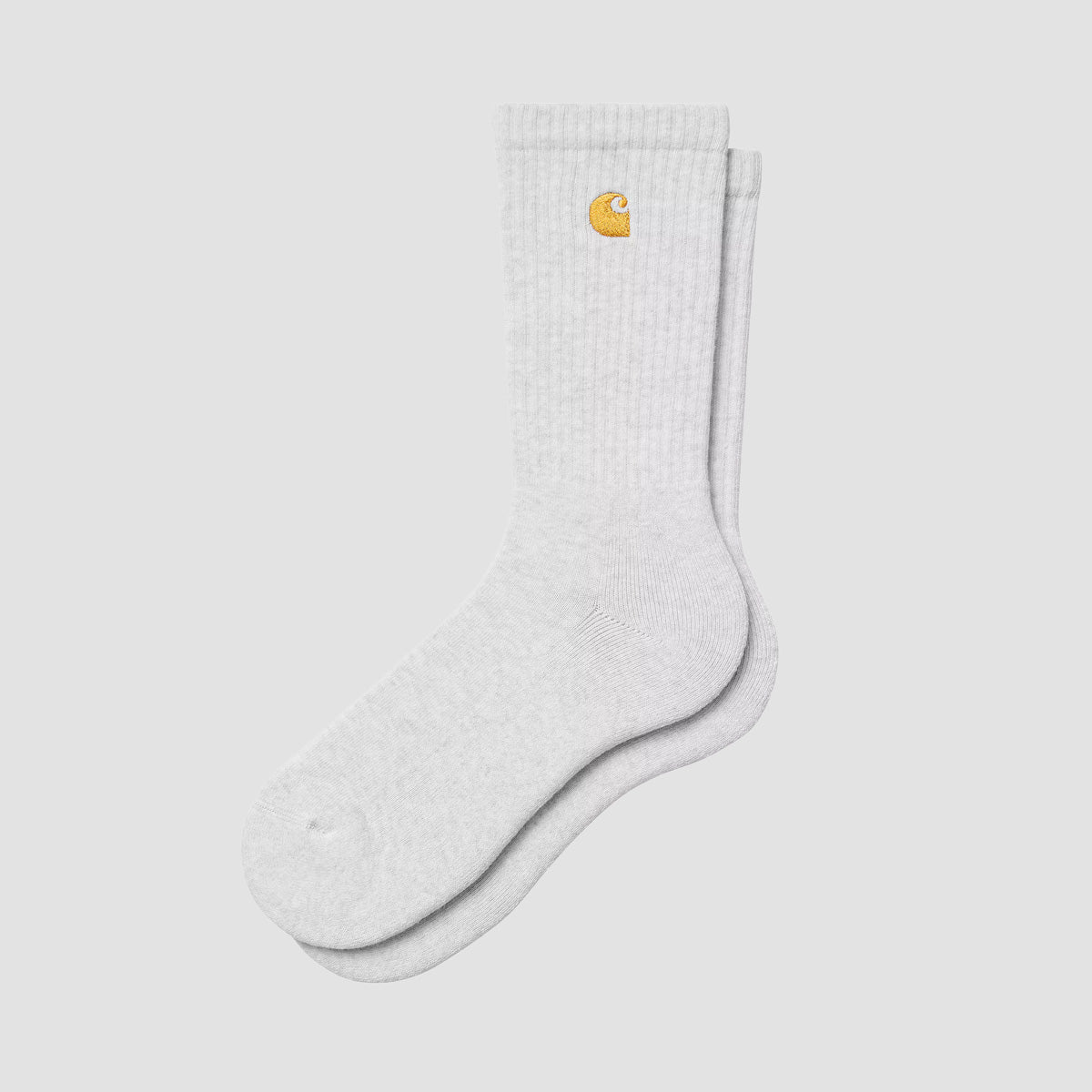 Carhartt WIP Chase Socks Ash Heather/Gold