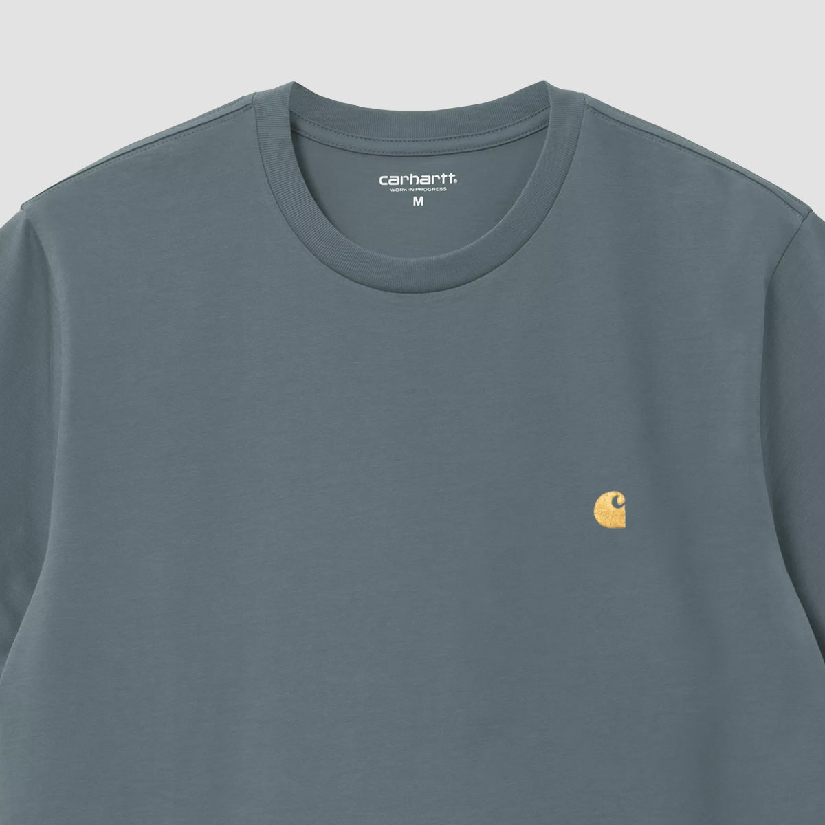 Carhartt WIP Chase T-Shirt Cozy Blue/Gold