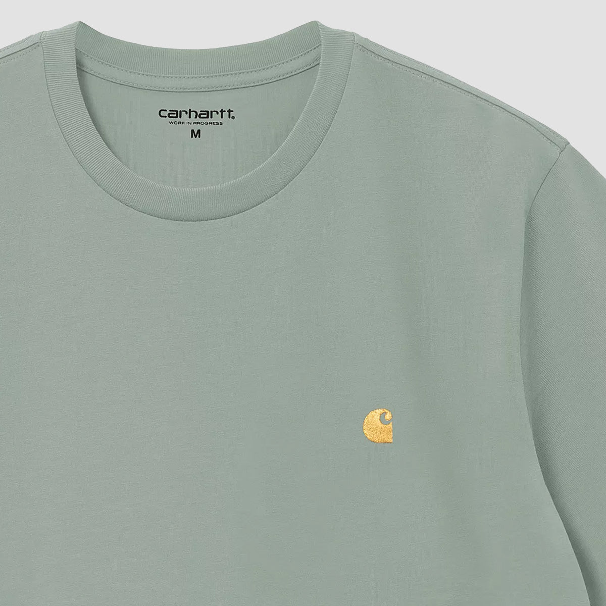 Carhartt WIP Chase T-Shirt Frosted Green/Gold