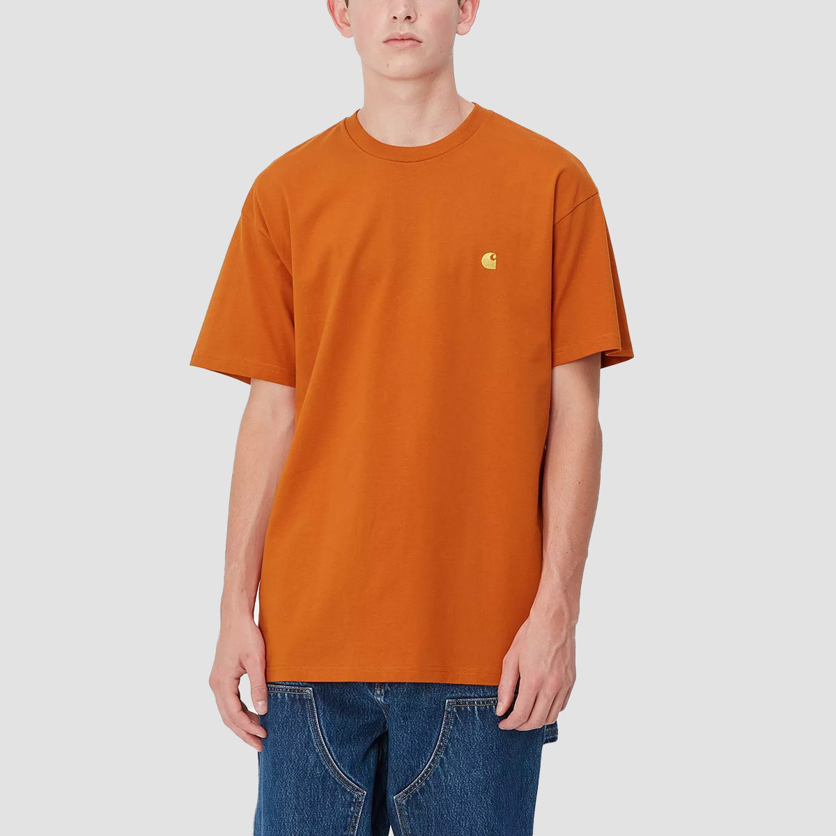 Carhartt WIP Chase T-Shirt Turmeric/Gold