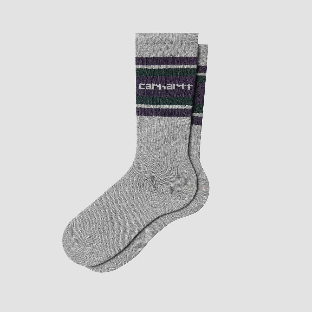 Carhartt WIP Connors Socks Grey Heather/Lakers/Dark Fir