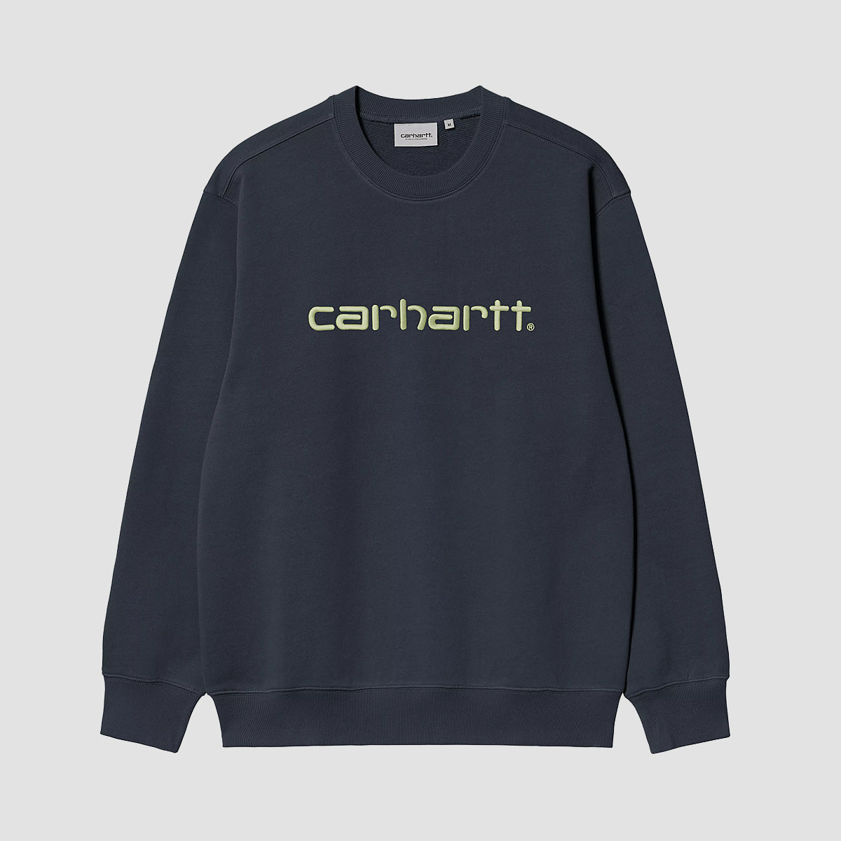 Carhartt WIP Crew Sweatshirt Deep Night/Gentle Green