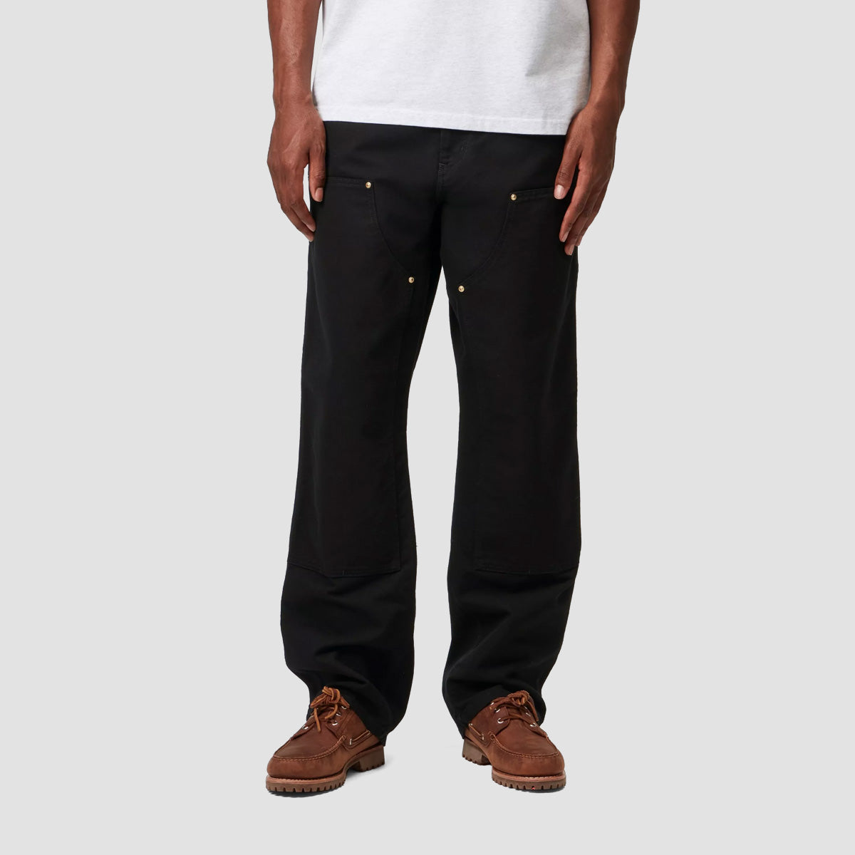 Carhartt WIP Double Knee Pants Black Rinsed