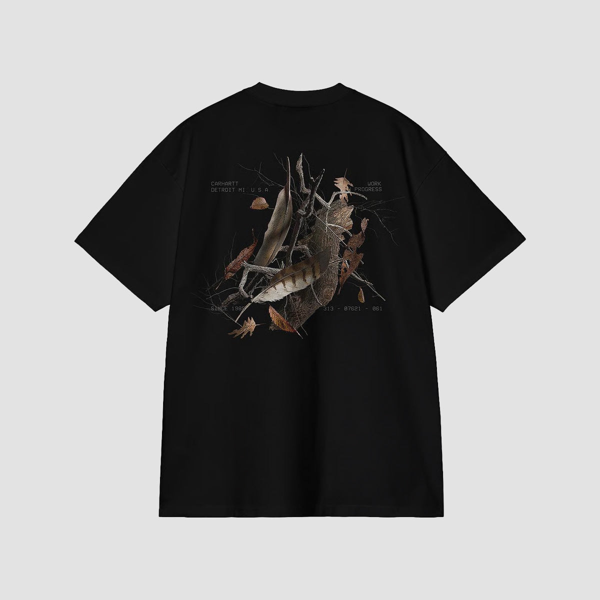 Carhartt WIP Feather Progress T-Shirt Black
