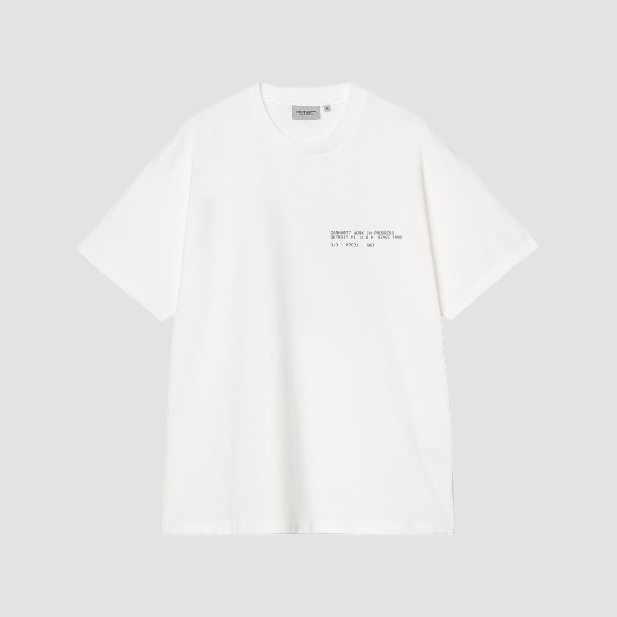 Carhartt WIP Feather Progress T-Shirt White