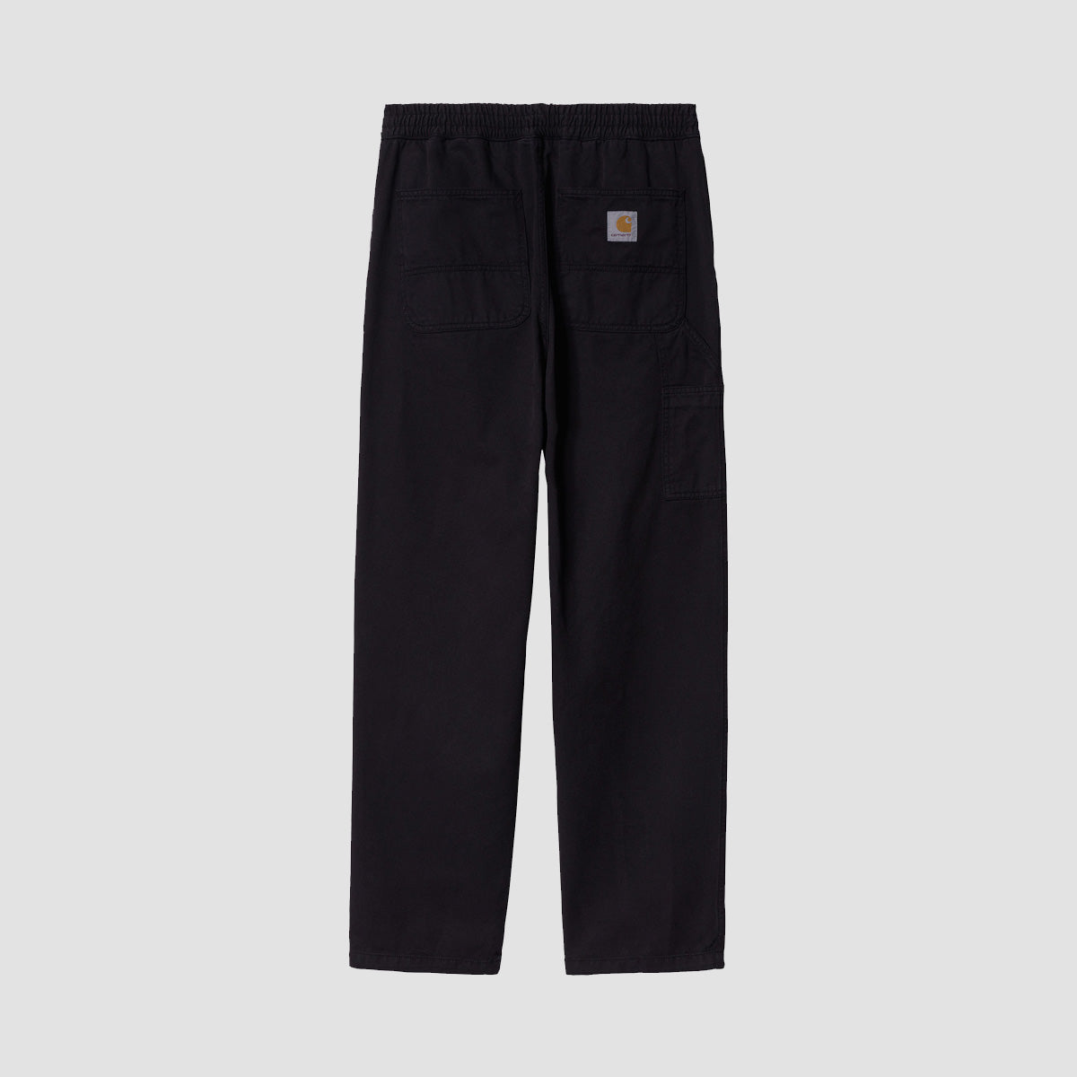 Carhartt WIP Flint Pants Black Garment Dyed