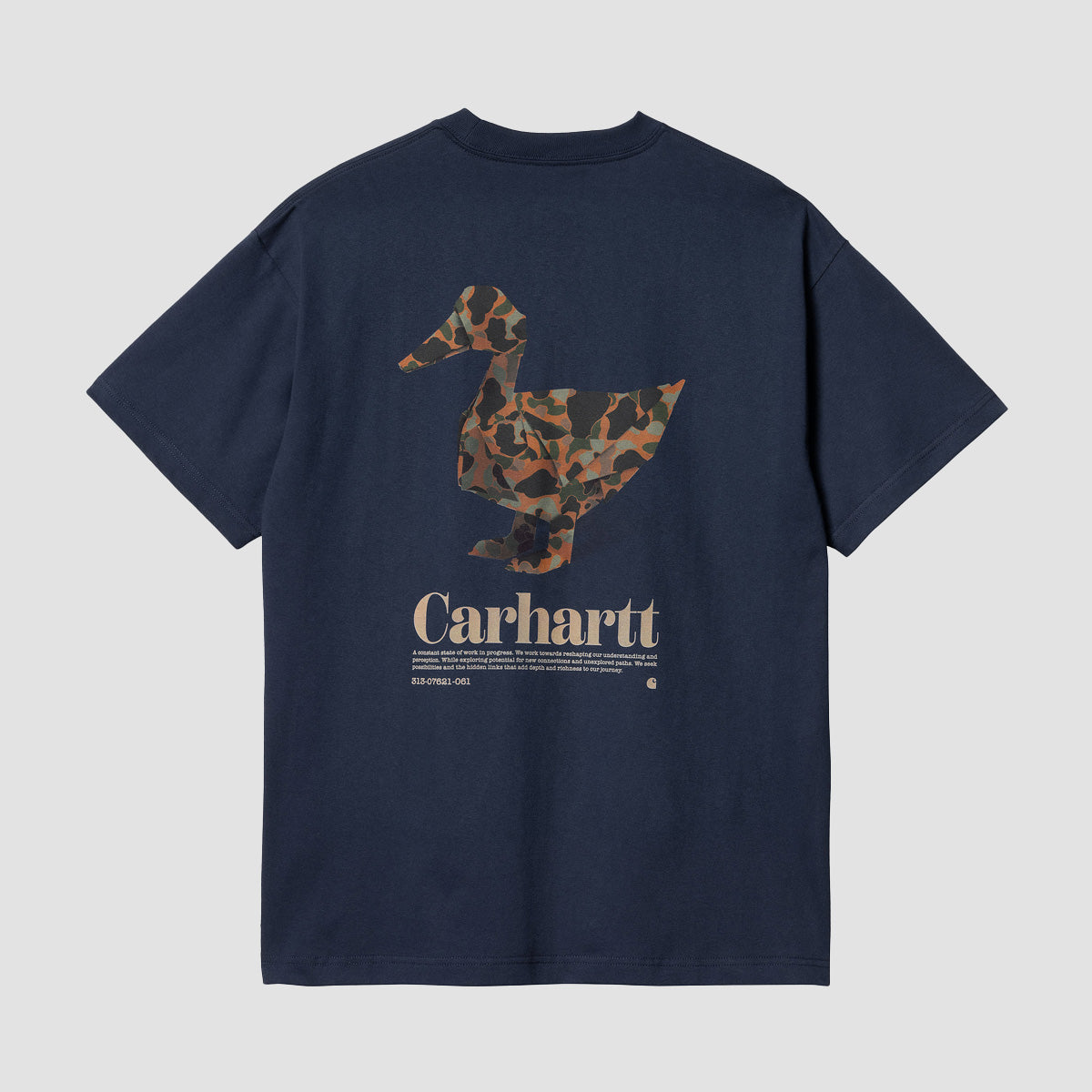 Carhartt WIP Fold Duck T-Shirt Air Force Blue