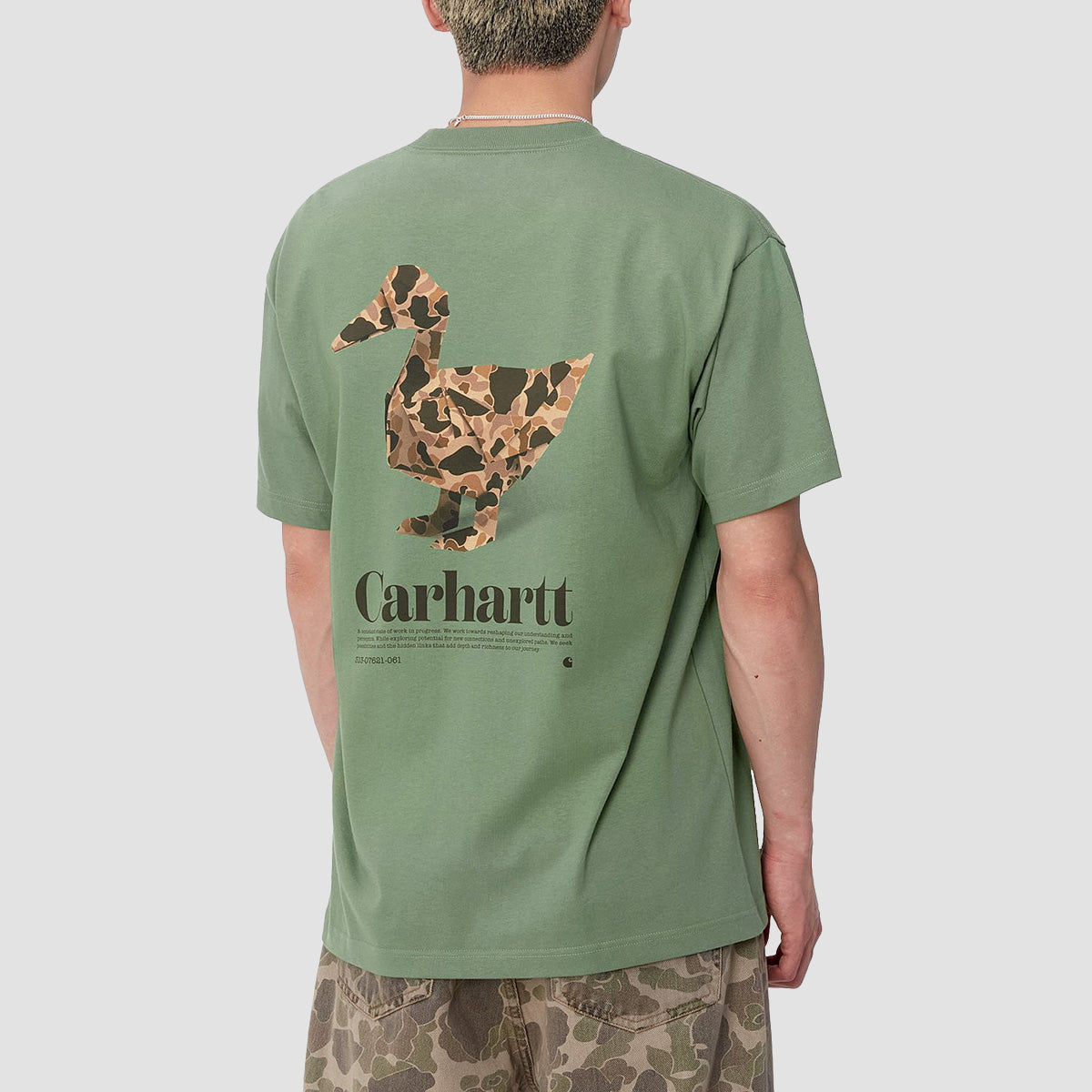 Carhartt WIP Fold Duck T-Shirt Duck Green