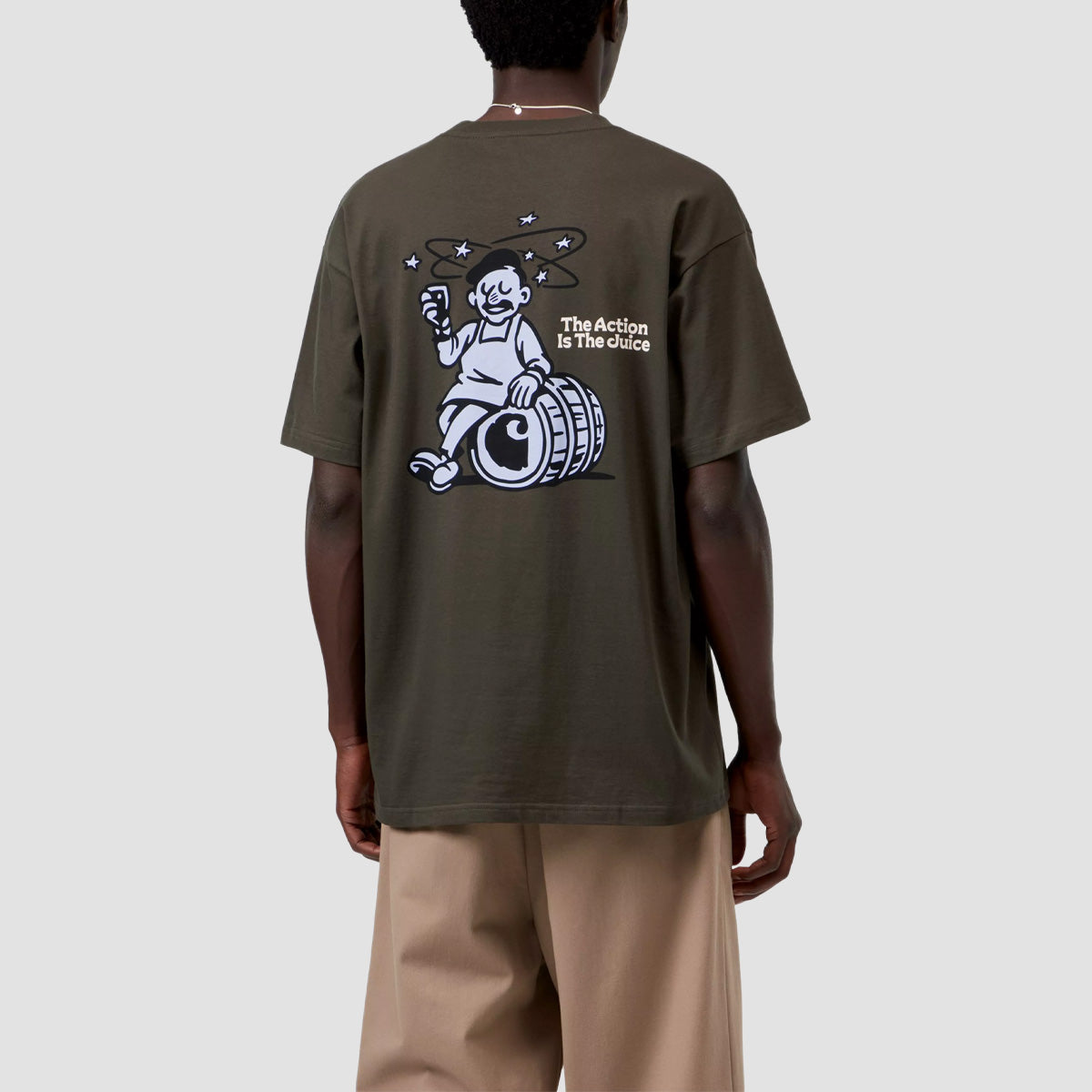 Carhartt WIP Grape Picker T-Shirt Cypress