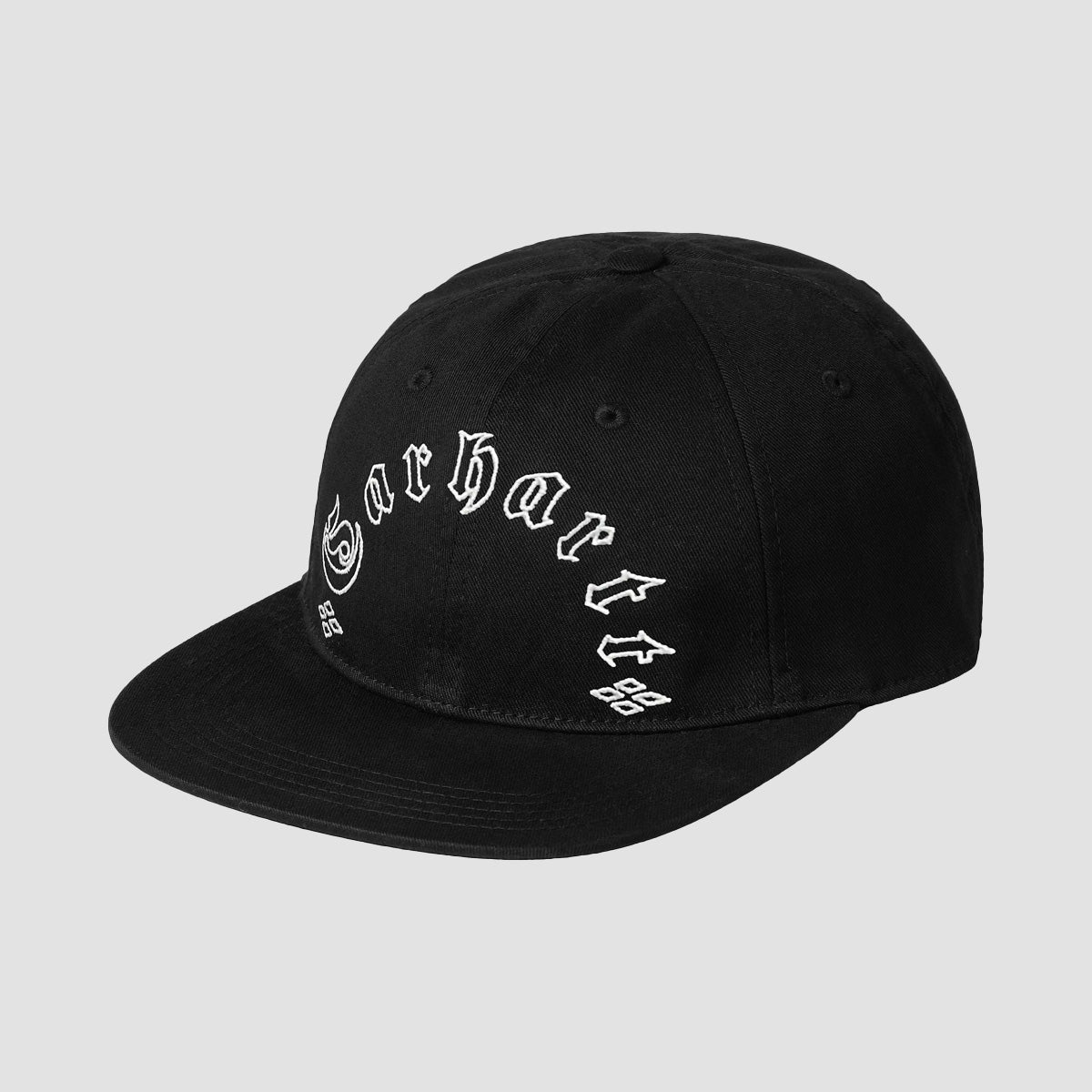 Carhartt WIP Greatest Hits Logo Cap Black/Wax