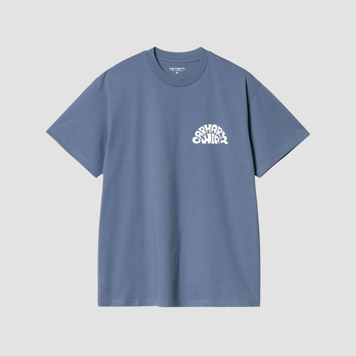 Carhartt WIP Jazzy T-Shirt Blue Iris/White