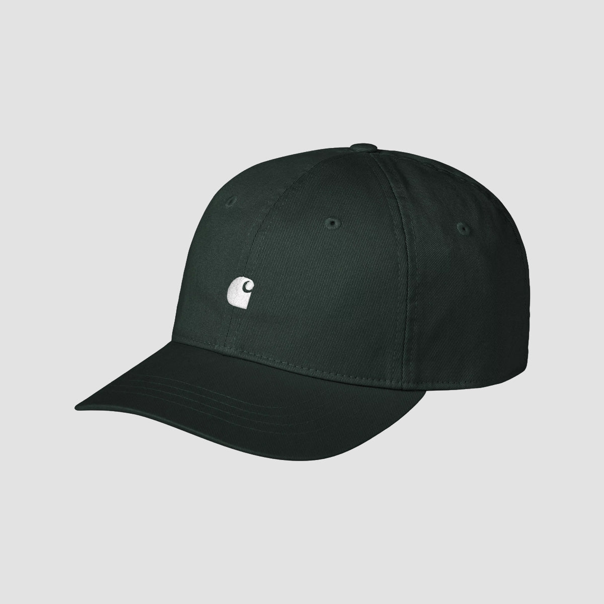 Carhartt WIP Madison Logo Cap Dark Scarab/White