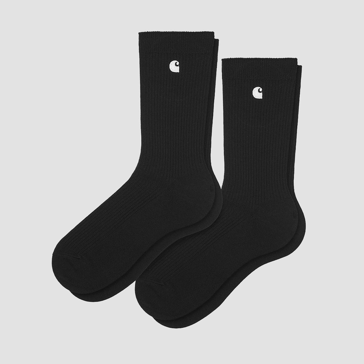 Carhartt WIP Madison Socks 2 Pack Black/White